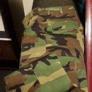 Army pants and jacket